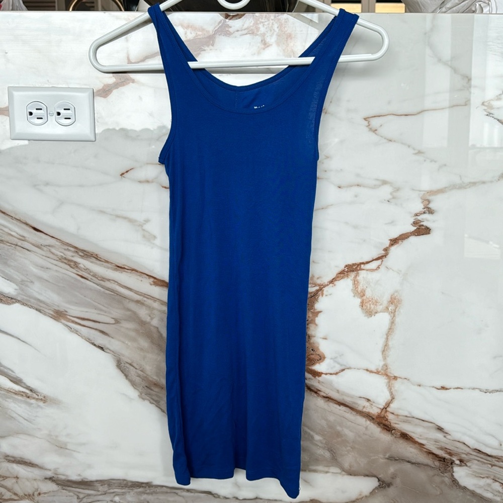 Blue tank top